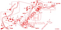 ARIA CONDIZIONATA (FLEXIBLES/TUYAUX) (DIESEL) (2.2L) (LH) per Honda CR-V DIESEL 2.2 DIESEL ELEGANCE L 5 Porte 5 velocità automatico 2013