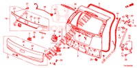 PANNELLO PORTELLONE(2D)  per Honda CR-V DIESEL 2.2 DIESEL ELEGANCE L 5 Porte 5 velocità automatico 2013