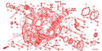 SCATOLA INGRANAGGIO P.S. (DIESEL) (2.2L) per Honda CR-V DIESEL 2.2 DIESEL ELEGANCE L 5 Porte 5 velocità automatico 2013