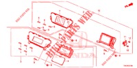 SCHERMO CENTRO (LH) per Honda CR-V DIESEL 2.2 DIESEL ELEGANCE L 5 Porte 5 velocità automatico 2013