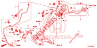 ARIA CONDIZIONATA (FLEXIBLES/TUYAUX) (DIESEL) (2.2L) (LH) per Honda CR-V DIESEL 2.2 ELEGANCE 5 Porte 6 velocità manuale 2013