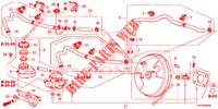 CILINDRO MAESTRO FRENO/ALIMENTO MAESTRO (LH) (1) per Honda CR-V DIESEL 2.2 ELEGANCE 5 Porte 6 velocità manuale 2013