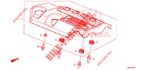 COPERTURA MOTORE (DIESEL) (2.2L) per Honda CR-V DIESEL 2.2 ELEGANCE 5 Porte 6 velocità manuale 2013