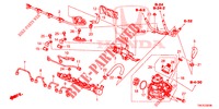 RINGHIERA COMBUSTIBILE/POMPA ALTA PRESSIONE (DIESEL) (2.2L) per Honda CR-V DIESEL 2.2 ELEGANCE 5 Porte 6 velocità manuale 2013