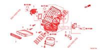 SOFFIATORE RISCALDATORE (LH) per Honda CR-V DIESEL 2.2 ELEGANCE 5 Porte 6 velocità manuale 2013