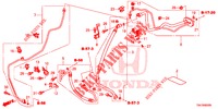 ARIA CONDIZIONATA (FLEXIBLES/TUYAUX) (DIESEL) (2.2L) (LH) per Honda CR-V DIESEL 2.2 ELEGANCE 5 Porte 5 velocità automatico 2013
