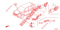 ARIA CONDIZIONATA (SENSEUR/CLIMATISEUR D'AIR AUTOMATIQUE) per Honda CR-V DIESEL 2.2 ELEGANCE 5 Porte 5 velocità automatico 2013