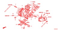 CARICATORE TURBO (DIESEL) (2.2L) per Honda CR-V DIESEL 2.2 ELEGANCE 5 Porte 5 velocità automatico 2013