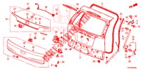 PANNELLO PORTELLONE(2D)  per Honda CR-V DIESEL 2.2 ELEGANCE 5 Porte 5 velocità automatico 2013