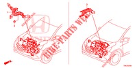 TIRANTE CABLAGGIO FILO MOTORE (DIESEL) (2.2L) per Honda CR-V DIESEL 2.2 ELEGANCE 5 Porte 5 velocità automatico 2013