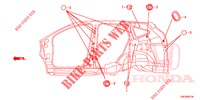 ANELLO DI TENUTA (LATERAL) per Honda CR-V DIESEL 2.2 EXCLUSIVE 5 Porte 5 velocità automatico 2013