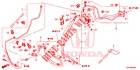 ARIA CONDIZIONATA (FLEXIBLES/TUYAUX) (DIESEL) (2.2L) (LH) per Honda CR-V DIESEL 2.2 EXCLUSIVE 5 Porte 5 velocità automatico 2013