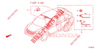 BARDATURA FILO (LH) (6) per Honda CR-V DIESEL 2.2 EXCLUSIVE 5 Porte 5 velocità automatico 2013