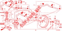 CILINDRO MAESTRO FRENO/ALIMENTO MAESTRO (LH) (1) per Honda CR-V DIESEL 2.2 EXCLUSIVE 5 Porte 5 velocità automatico 2013