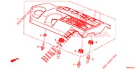 COPERTURA MOTORE (DIESEL) (2.2L) per Honda CR-V DIESEL 2.2 EXCLUSIVE 5 Porte 5 velocità automatico 2013