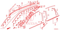 GRIGLIA ANTERIORE/MODANATURA  per Honda CR-V DIESEL 2.2 EXCLUSIVE 5 Porte 5 velocità automatico 2013