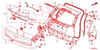 PANNELLO PORTELLONE(2D)  per Honda CR-V DIESEL 2.2 EXCLUSIVE 5 Porte 5 velocità automatico 2013