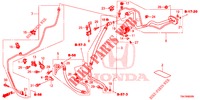 ARIA CONDIZIONATA (FLEXIBLES/TUYAUX) (DIESEL) (2.2L) (LH) per Honda CR-V DIESEL 2.2 EXECUTIVE NAVI 5 Porte 6 velocità manuale 2013