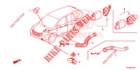 ARIA CONDIZIONATA (SENSEUR/CLIMATISEUR D'AIR AUTOMATIQUE) per Honda CR-V DIESEL 2.2 EXECUTIVE NAVI 5 Porte 6 velocità manuale 2013