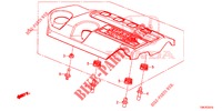 COPERTURA MOTORE (DIESEL) (2.2L) per Honda CR-V DIESEL 2.2 EXECUTIVE NAVI 5 Porte 6 velocità manuale 2013
