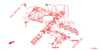 MOLTEPLICE SCARICO (DIESEL) (2.2L) per Honda CR-V DIESEL 2.2 EXECUTIVE NAVI 5 Porte 6 velocità manuale 2013
