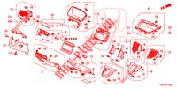 ABBELLIMENTO STRUMENTI (COTE DE CONDUCTEUR) (LH) per Honda CR-V DIESEL 2.2 EXECUTIVE NAVI 5 Porte 5 velocità automatico 2013
