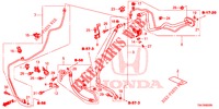 ARIA CONDIZIONATA (FLEXIBLES/TUYAUX) (DIESEL) (2.2L) (LH) per Honda CR-V DIESEL 2.2 EXECUTIVE NAVI 5 Porte 5 velocità automatico 2013
