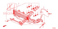 RINFRESCATORE A.T.F. (DIESEL) (2.2L) per Honda CR-V DIESEL 2.2 EXECUTIVE NAVI 5 Porte 5 velocità automatico 2013