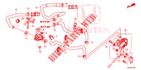 TUBO ACQUA/CONDOTTO RISCALDATORE (LH) (DIESEL) per Honda CR-V DIESEL 1.6 COMFORT 5 Porte 6 velocità manuale 2016