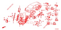 UNITA DI CONTROLLO (COMPARTIMENT MOTEUR) (3) per Honda CR-V DIESEL 1.6 ELEGANCE 5 Porte 6 velocità manuale 2016