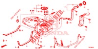 CONDOTTO RIEMPITORE COMBUSTIBILE (DIESEL) per Honda CR-V DIESEL 1.6 ELEGANCE 5 Porte 9 velocità automatico 2016
