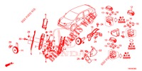 UNITA DI CONTROLLO (COMPARTIMENT MOTEUR) (3) per Honda CR-V DIESEL 1.6 ELEGANCE 5 Porte 9 velocità automatico 2016