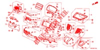 ABBELLIMENTO STRUMENTI (COTE DE CONDUCTEUR) (LH) per Honda CR-V DIESEL 1.6 EXECUTIVE NAVI 4WD 5 Porte 6 velocità manuale 2016