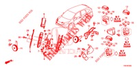 UNITA DI CONTROLLO (COMPARTIMENT MOTEUR) (3) per Honda CR-V DIESEL 1.6 EXECUTIVE NAVI 4WD 5 Porte 6 velocità manuale 2016