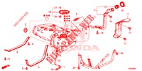 CONDOTTO RIEMPITORE COMBUSTIBILE (DIESEL) per Honda CR-V DIESEL 1.6 EXCLUSIVE NAVI 4WD 5 Porte 6 velocità manuale 2016