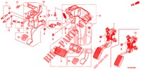 PEDALE (LH) per Honda CR-V DIESEL 1.6 ELEGANCE 5 Porte 6 velocità manuale 2017