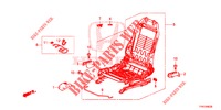 COMP. SEDILE ANT. (D.) (1) per Honda CR-V HYBRID 2.0 BASE 5 Porte Electronico CVT 2019
