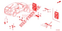 MODULO UNITÀ DI CONTROLLO DEL CORPO DEL MODULO per Honda CR-V HYBRID 2.0 BASE 5 Porte Electronico CVT 2019
