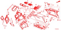 ABBELLIMENTO STRUMENTI (COTE DE PASSAGER) (LH) per Honda CR-V HYBRID 2.0 MID 5 Porte Electronico CVT 2019