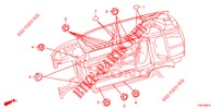 ANELLO DI TENUTA (INFERIEUR) per Honda CR-V HYBRID 2.0 MID 5 Porte Electronico CVT 2019