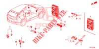 MODULO UNITÀ DI CONTROLLO DEL CORPO DEL MODULO per Honda CR-V HYBRID 2.0 MID 5 Porte Electronico CVT 2019