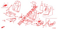 SEDILE ANTERIORE/CINTURE DI SICUREZZA (G.) per Honda CR-V HYBRID 2.0 MID 5 Porte Electronico CVT 2019