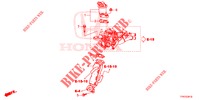 VALVOLA EGR(1)  per Honda CR-V HYBRID 2.0 MID 5 Porte Electronico CVT 2019