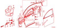 PANNELLI PORTIERE ANT.(2D)  per Honda HR-V 1.5 ELEGANCE 5 Porte 6 velocità manuale 2017