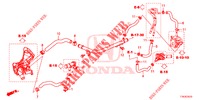 TUBO ACQUA/CONDOTTO RISCALDATORE (1.5L) (KE/KG) per Honda HR-V 1.5 ELEGANCE 5 Porte 6 velocità manuale 2017