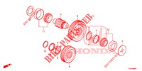 ALBERO CONTATORE per Honda HR-V 1.5 EXCLUSIVE 5 Porte pieno automatica 2016