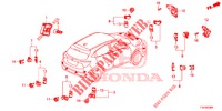 SENSORE PARCHEGGIO  per Honda HR-V 1.5 EXCLUSIVE 5 Porte pieno automatica 2016
