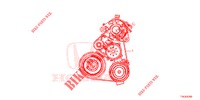 CINGHIA DELL'ALTERNATORE (DIESEL) per Honda HR-V DIESEL 1.6 EXCLUSIVE 5 Porte 6 velocità manuale 2016