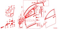 PANNELLI PORTIERE ANT.(2D)  per Honda HR-V DIESEL 1.6 EXCLUSIVE 5 Porte 6 velocità manuale 2016