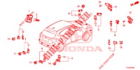 SENSORE PARCHEGGIO  per Honda HR-V DIESEL 1.6 EXCLUSIVE 5 Porte 6 velocità manuale 2016
